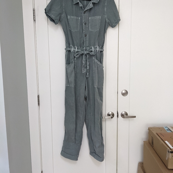 NSF Macy Belted Jumpsuit - Picture 3 of 11